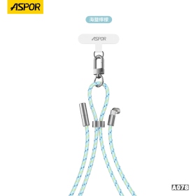 海鹽檸檬 ASPOR  Type-C to C100W 可調式編織背繩急速充電線-A078(1.8米)