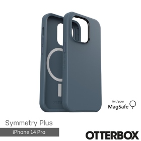 藍-Otterbox  iPhone 14Pro 6.1吋 Symmetry+ 炫彩幾何(兼容磁吸)防摔殼