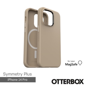 奶茶色-Otterbox  iPhone 14Pro 6.1吋 Symmetry+ 炫彩幾何(兼容磁吸)防摔殼