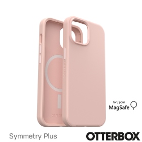 粉-Otterbox  iPhone 15 Pro Max6.7吋 Symmetry+ 炫彩幾何(兼容磁吸)防摔殼