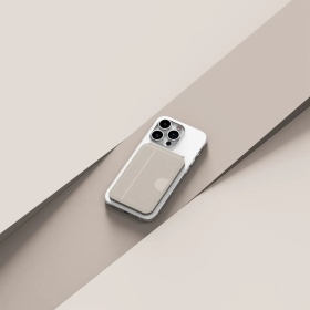 OneMore MagSafe 磁吸支架卡包-淺灰褐