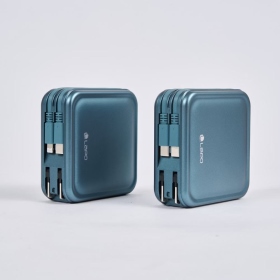 沈靜綠 LaPO 全功能無線充電行動電源 WT-08P自帶線TypeC to Lightning