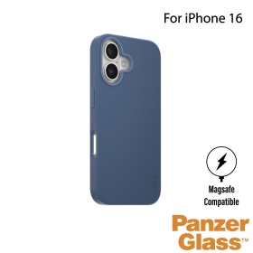 藍PanzerGlass iPhone16 6.1吋Fashion磁吸殼