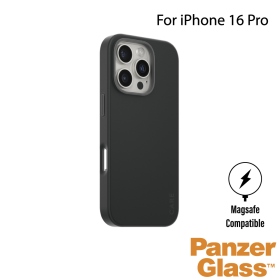 黑PanzerGlass iPhone16Pro 6.3吋Fashion磁吸殼