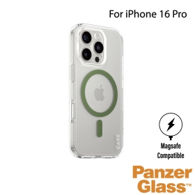 透綠PanzerGlass iPhone16Pro 6.3吋Flagship 磁吸殼