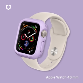 紫羅蘭色 犀牛盾Apple Watch S4/s5 40mm 防摔手錶錶殼