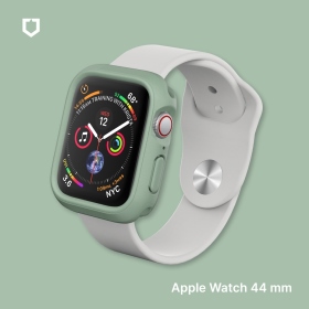 鼠尾草綠 犀牛盾Apple Watch S4/S5 44mm 防摔手錶錶殼軍