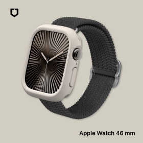 貝殼灰 犀牛盾Apple Watch S10 46mm 防摔手錶錶殼