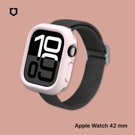 雪酪粉 犀牛盾Apple Watch S10 42mm 防摔手錶錶殼