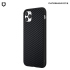 黑 iPhone 11Pro Max 6.5吋犀牛盾碳纖維背蓋