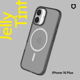 酷墨灰-犀牛盾Clear Case ((MagSafe 兼容)- i16+