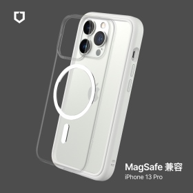 白-犀牛盾MOD NX(兼容磁吸充電背板)-iPhone 13Pro 6.1
