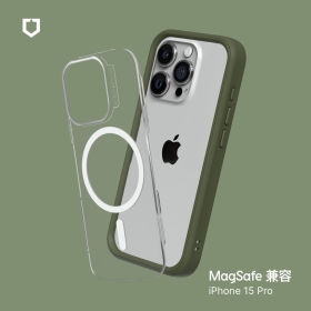 軍綠犀牛盾MOD NX(兼容磁吸背板) iPhone 15Pro 6.1吋