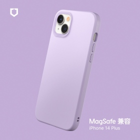 紫羅蘭色 犀牛盾SolideSuit iPhone 14 Plus 6.7吋兼容兼容磁吸