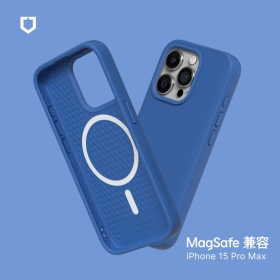 鈷藍 犀牛盾SolideSuit iPhone 15 Pro Max 6.7吋兼容兼容磁吸
