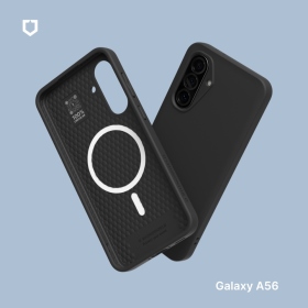 黑 犀牛盾SolideSuit Samsung A56(SM-A5660)兼容兼容磁吸