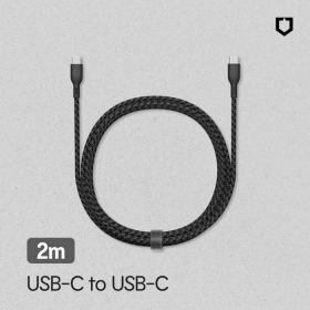 犀牛盾 [手機用] USB-C to USB-C 傳輸充電線 (編織) 2M