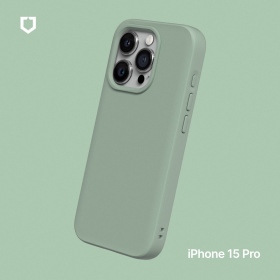 鼠尾草綠 犀牛盾SolideSuit iPhone 15 Pro6.1吋