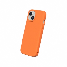 螢光橘 犀牛盾SolideSuit iPhone 15 Plus 6.7吋