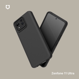 黑 ASUS ZenFone11Ultra犀牛盾SolidSuit 經典防摔背蓋手機殼