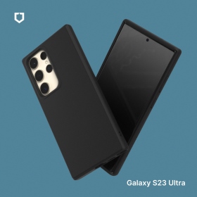 黑 Samsung  S23 Ultra 經典款-背蓋犀牛盾