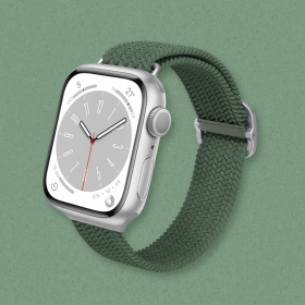 綠-犀牛盾 編織錶帶 Apple Watch 38 / 40 / 41 mm