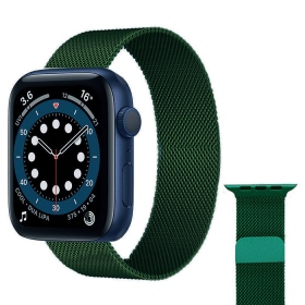 米蘭綠-Apple Watch 38mm米蘭(Millan))錶帶-暟