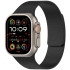 Cowhorn牛角  黑-磁吸矽膠錶帶-Apple Watch 42/44/45/46/49mm
