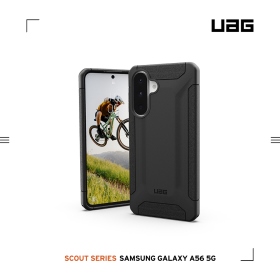 黑 UAG Samsung A56(SM-A5660)耐衝擊保護殼