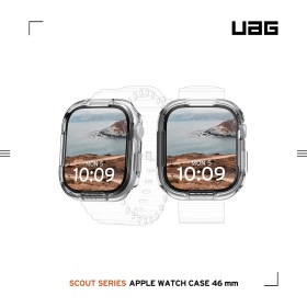 透明 UAG Apple Watch 46mm 耐衝擊保護殼