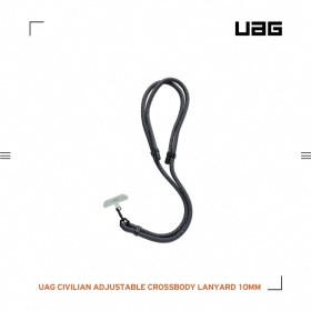 黑灰 UAG 簡約編織可調式背帶掛繩10mm