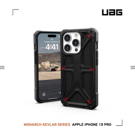 軍用黑-UAG 頂級(特仕)款-iPhone 15Pro 6.1吋