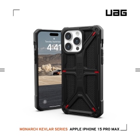 軍用黑-UAG 頂級(特仕)款-iPhone 15Pro Max 6.7吋