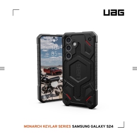 碳黑-UAG Galaxy S24(SM-S9210)頂級特仕版耐衝擊保護殼