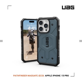 藍-UAG (磁吸)耐衝擊殼 iPhone 15Pro 6.1吋