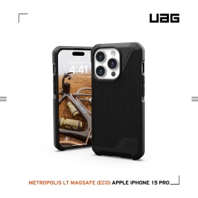 軍用黑 UAG (磁吸)耐衝擊殼 iPhone 15Pro 6.1吋