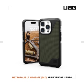 軍用綠 UAG (磁吸)耐衝擊殼 iPhone 15Pro 6.1吋