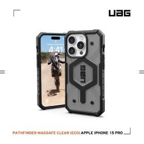 透黑-UAG (磁吸)耐衝擊殼 iPhone 15Pro 6.1吋