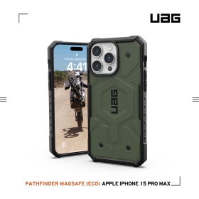 綠 UAG (磁吸)耐衝擊殼 iPhone 15Pro Max 6.7吋