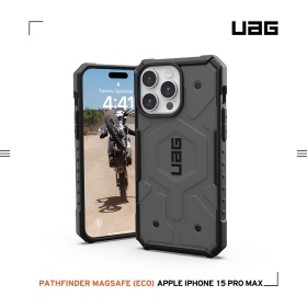 灰 UAG (磁吸)耐衝擊殼 iPhone 15Pro Max 6.7吋