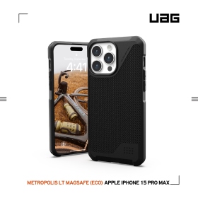 軍用黑 UAG (磁吸)耐衝擊殼 iPhone 15Pro Max 6.7吋