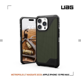 軍用綠 UAG (磁吸)耐衝擊殼 iPhone 15Pro Max 6.7吋