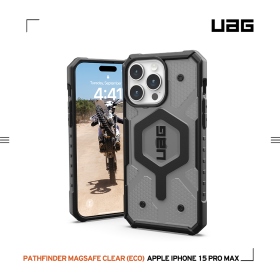 透黑 UAG (磁吸)耐衝擊殼 iPhone 15Pro Max 6.7吋