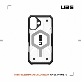 透明(灰圈)-UAG 磁吸經典款保護殼 iPhone16 6.1吋