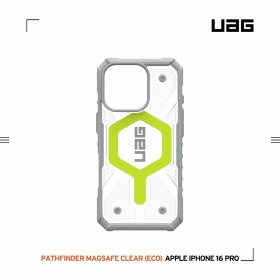 透明(螢光圈)-UAG 磁吸經典款保護殼 iPhone16Pro 6.3吋