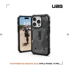 幾何黑-UAG (磁吸)耐衝擊殼 iPhone 15 Pro 6.1吋
