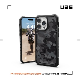 迷彩黑-UAG (磁吸)耐衝擊殼 iPhone 15 Pro Max 6.7吋