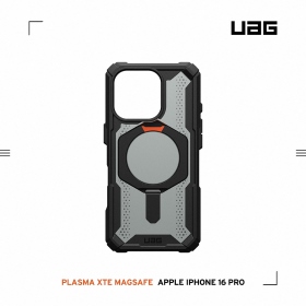 透黑(黑圈)-UAG 磁吸支架款保護殼 iPhone16Pro 6.3吋