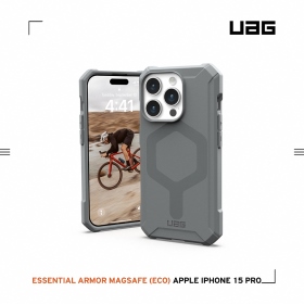 灰-UAG (磁吸)輕量款 iPhone 15Pro 6.1吋