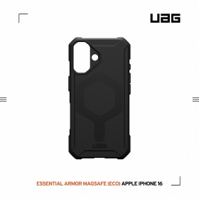 黑-UAG 磁吸輕量款保護殼 iPhone16 6.1吋